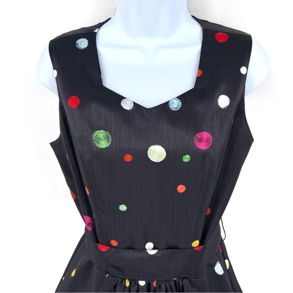 Samuel Dong dress runway dots print bubble polka dot - Picture 7 of 9